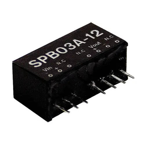 SPBW03G-12 - I/P: 18-75VDC; O/P: 12VDC @250m A; SIP DC-DC Converter SIP Fast Shipping