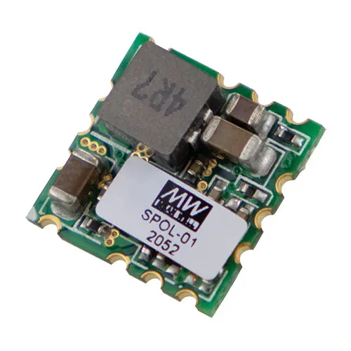 Modern SPOL-01 - SMD POL 1A ; 3~14Vin/0.9~5.5Vo Adj DC/DC Converter Surface Mount Programmable Output
