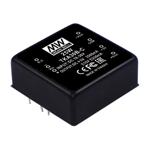 TKA30C-C - DC/DC Converter Module Type 30W; I/P: 36-72VDC; O/P: + 5V +/-15V Luxury