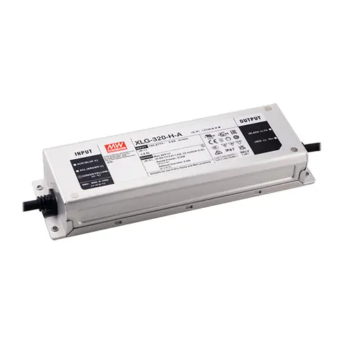 XLG-320-L-A - 150~300V 1400m A/Constant Power LED Driver PFC/Adjustable IP67/Type HL/320 Watts Worldwide Shipping