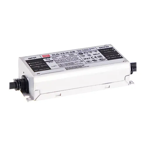 XLG-75-L-AB - 53~107V 350~1050m A/Constant Power LED Driver Adjustable/Dimmable IP67/Type HL/75 Watts Free Returns