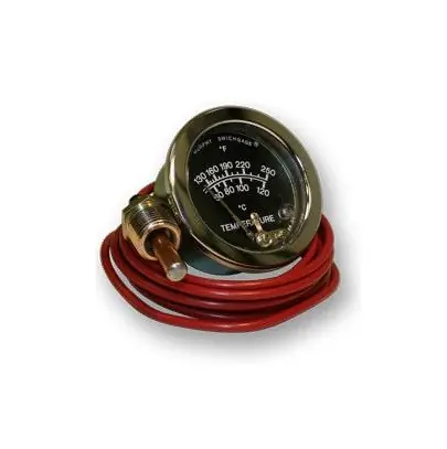 Don’t Miss Out Murphy 130-250F Temperature Swichgage 2.5 in. with 10 Ft Capillary and Plated Steel Case - 25T-250-10-1/2