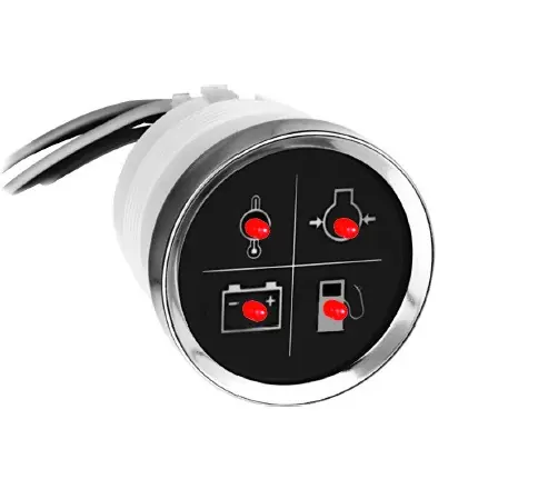 Murphy Four-Function Tattletale Annunciator with Glow Plug LED Indicator - EN204-SG-12 Genuine