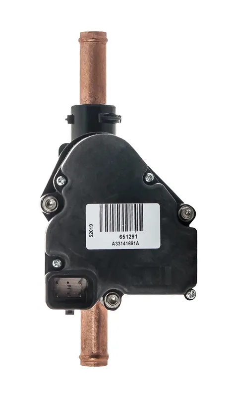 MEI Heater Valve Assembly 5/8 in. x 5/8 in. Inlet/Outlet with 5 Pin Actuator 12V for Peterbilt Trucks - 2397 Flash Sale