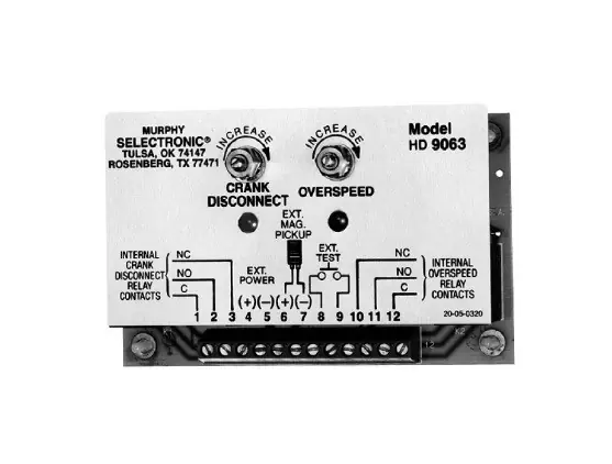 Editor’s Pick Murphy Electronic Speed Switch 8-30 VDC with Dual Set Point - HD9063