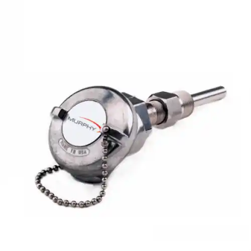 Buy Online Murphy Thermocouple Assembly 2.5 in. Insertion Length with 3/4 NPT and Thermowell - K Type Ungrounded - TCK-325