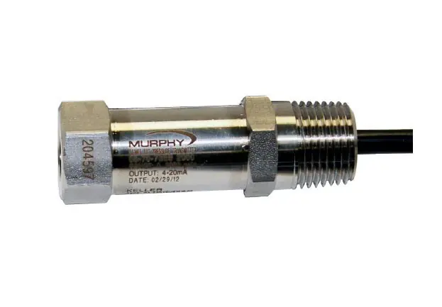 Murphy 3000 PSI Pressure Transmitter 4-20 mA with Flying Lead Connection - PXT-K-3000 Viral