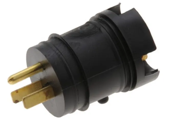 Time-Limited Zerostart 120V Replacement Male Plug for Weatherproof Receptacle Kits - 8605254
