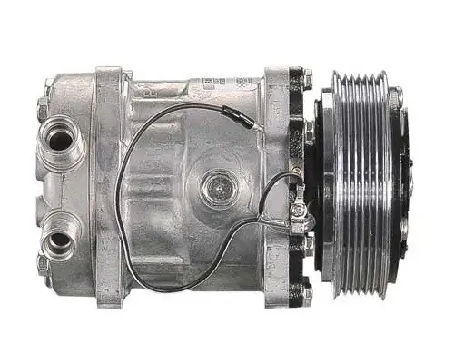 Original Sanden Compressor Model SD7H13 12V R134a with 119mm 6Gr Clutch and JE Head - MEI 54455