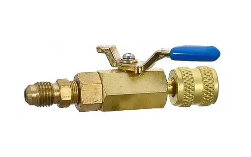 MEI Manual Shut-Off Ball Valve 1/4 in. X 1/4 in. Swivel Ball - 8887 Limited Edition