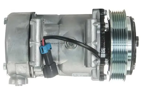 Sanden Compressor Model SD7H15HD 12V R134a with 125mm 6Gr Clutch and GQ Head - MEI 5366 Special Offer