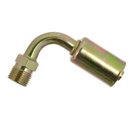 MEI Male Insert O-Ring 90 Deg. Steel Fitting No. 6 without Port - 4474S Popular