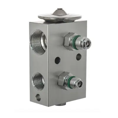 Sale MEI Block Type Expansion Valve with Ports M12 and M10 for Kenworth OE No. 540446BSM - 1644
