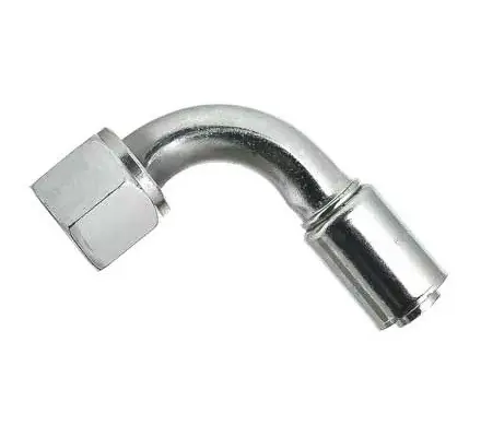 Modern MEI Female O-Ring 90 Deg. Reduced Dia. Steel Fitting No. 12 x Hose No. 12 without Port - 4413SR