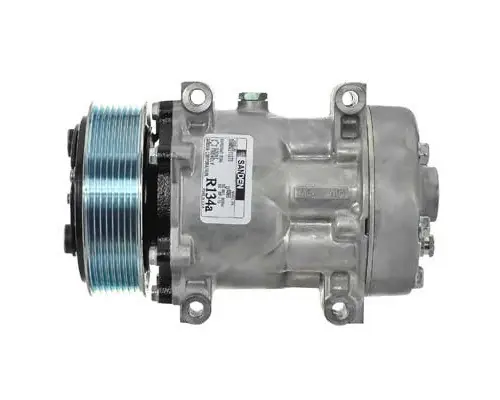 Sanden Compressor Model SD7H15E 24V R134a with 119mm 8Gr Clutch and GV Head - MEI 54066 Get Yours