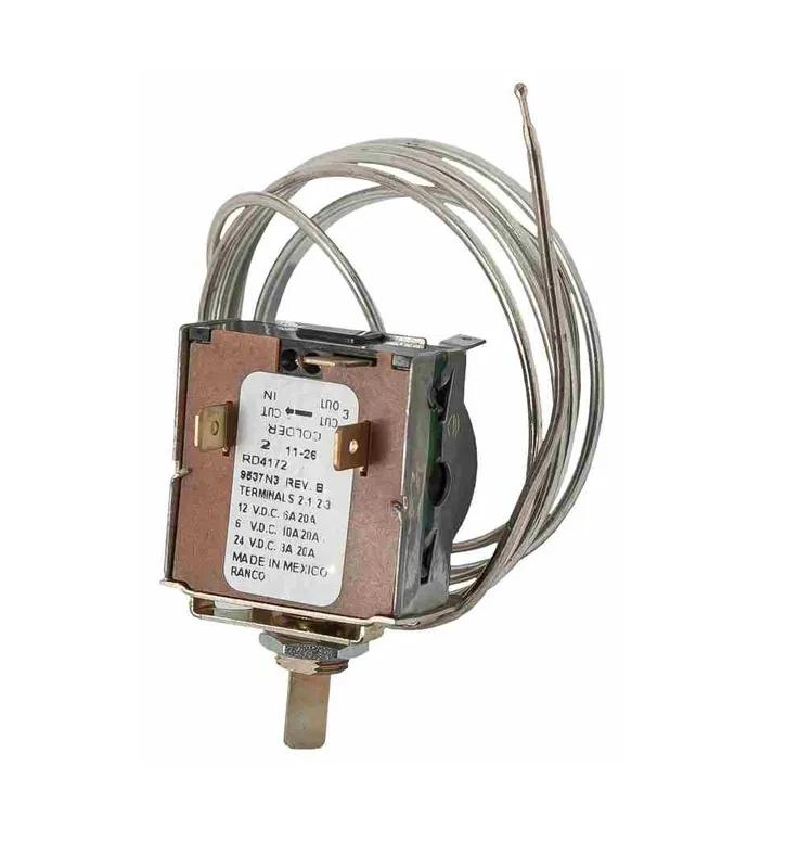 Special Offer MEI Rotary Thermostatic Switch 12/24V with 27 in. Capillary Length - Adjustable - 1335