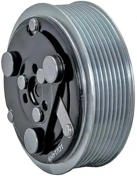 Sanden SD7H15 8Gr A/C Clutch 12V with 2 Wire Metripack and Diode - Splined Shaft - MEI 5176 Fan Favorite