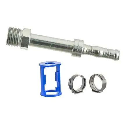 MEI Male Insert O-Ring Straight Burgaclip Steel Fitting No. 8 x Hose No. 8 Reduced without Port - 4471BC Free Delivery