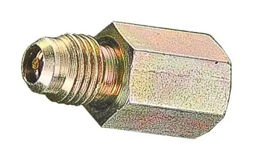 MEI Steel Flare Adapter Fitting - R12 Port Type - 4168 Authentic