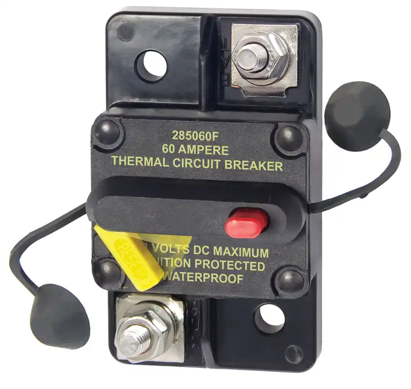 Cheap Blue Sea Systems Surface Mount 285 Series Thermal Circuit Breaker 60A - 7184
