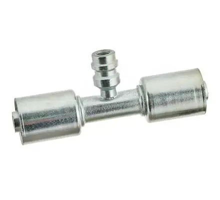 MEI Splicer Straight Steel Fitting 10 x 10 with R134a 16mm Port High Side - 4582S Secure Checkout