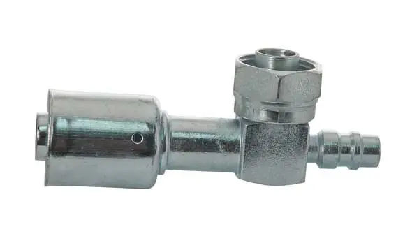 New Release MEI Tube O-Ring Compressor Service Fitting Valve - No. 12 Beadlock Suction with 13 mm. Port - 5434