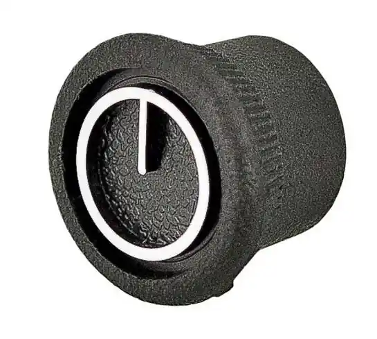 Wholesale MEI Control Knob with Pointer Indicator for Kysor Unit Applications - 1/4 in. Shaft Push On - 1280