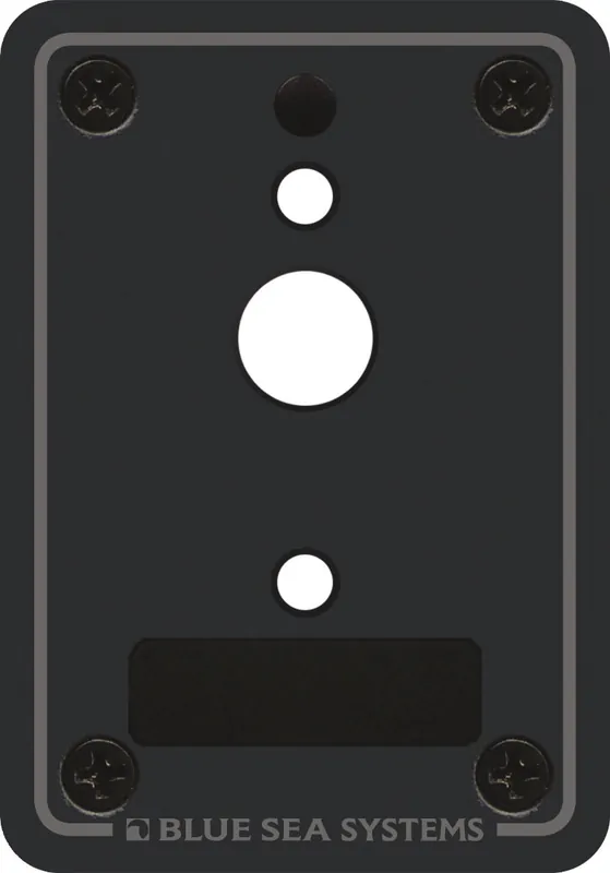 Clearance Blue Sea Systems A-Series Single Blank Mounting Panel - 8072