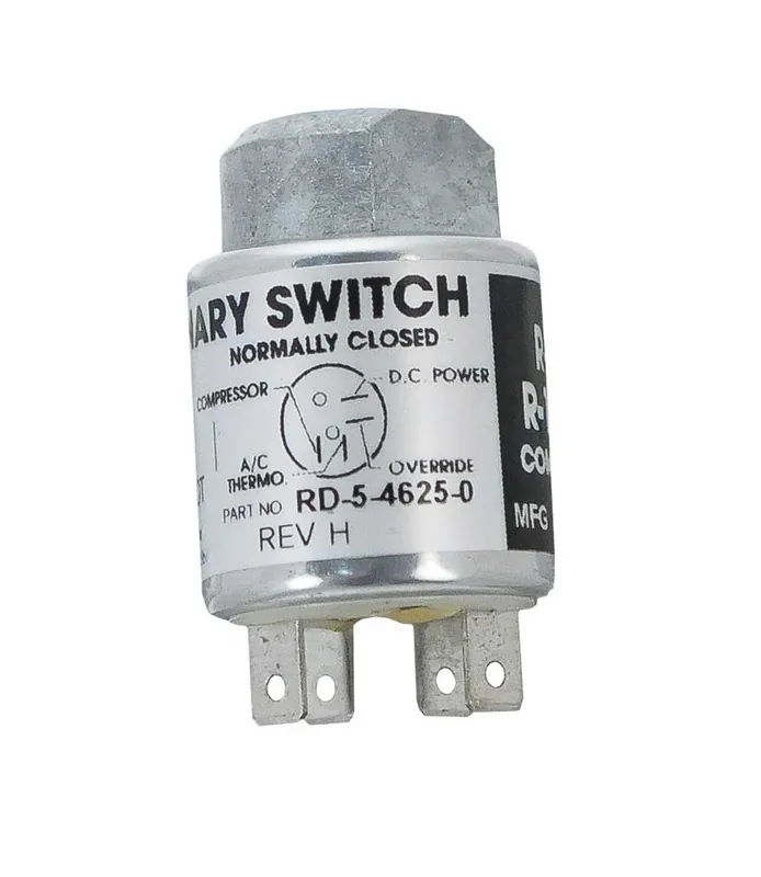 MEI Trinary Pressure Switch 12/24V with 1/4 in. Female Fitting and 4 Terminals - Normally Closed - 1565 New Release