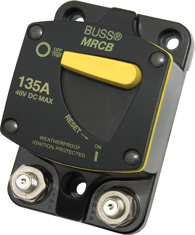 New Arrival Blue Sea Systems Surface Mount 187 Series Circuit Breaker 135A - 7147