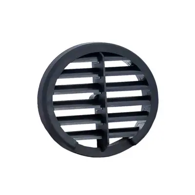 Modern MEI A/C Louver 3.75 in. x 0.907 in. Diameter for 3.25 in. Opening - 1738