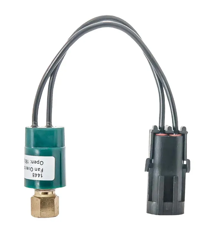 MEI High Pressure Fan Override Switch with 1/4 in. Female Fitting and Harness - Normally Open - 1448 Last Chance