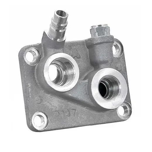 Worldwide Shipping Denso Manifold with Oil Bypass - MEI 5437