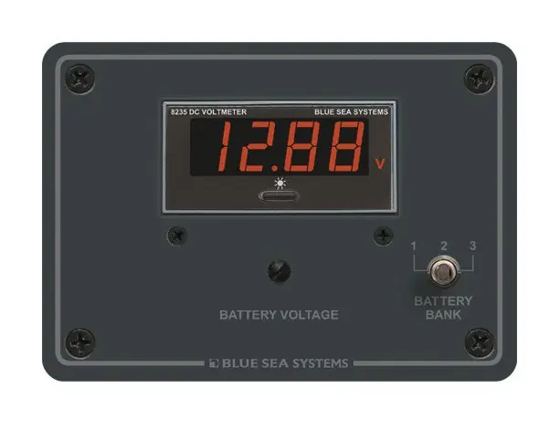 Special Discount Blue Sea Systems Digital Voltmeter Panel 7 to 60V DC - 8051