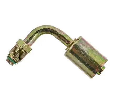 MEI Male O-Ring 90 Deg. Steel Fitting No. 6 x Hose No. 8 without Port - 4415S New Release