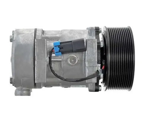 Sanden Compressor Model SD7H15-Super HD 12V R134a with 126mm 12Gr Clutch and GQ Head - MEI 5402 Handmade