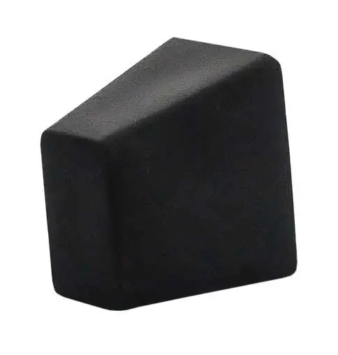 Must Have MEI Black Plastic Press Fit Control Knob - 1802