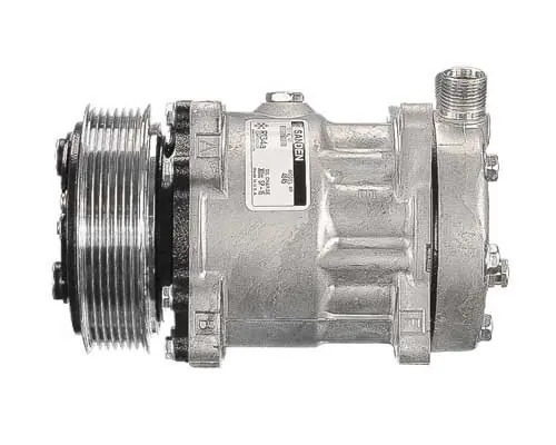 New Release Sanden Compressor Model SD7H15HD 12V R134a with 119mm 7Gr Clutch and JDA Head - MEI 5745