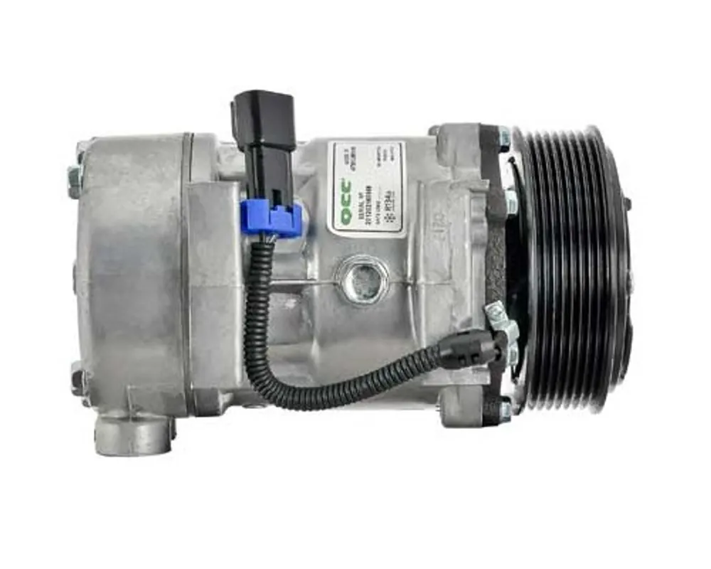 Top Rated QCC Compressor Model QP7H15 12V R134a with 119mm 8Gr Clutch and GQ Head - MEI 5365Q