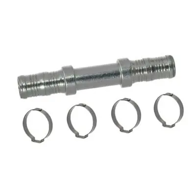 MEI Splicer Straight Burgaclip Steel Fitting No. 14 x Hose No. 14 Reduced without Port - 4594BC Fan Favorite
