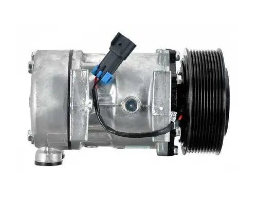 Sanden Compressor Model SD7H15-Super HD 12V R134a with 126mm 10Gr Clutch and GQ Head - MEI 54384 Professional Grade