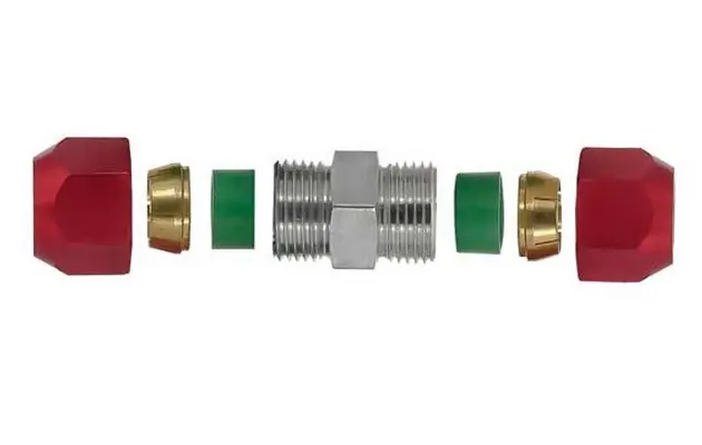Popular MEI Metal Line Repair Fitting with 3/4 inch OD - 4006