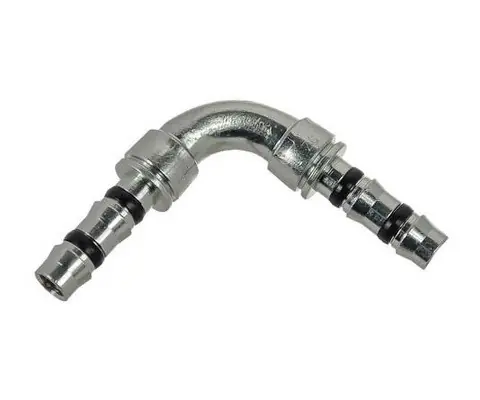 Original MEI 90 Degree Elbow Splicer Fitting without Port for Manuli Class 1 Type E Hose - No. 10 Fitting/Hose Size - 4468Q
