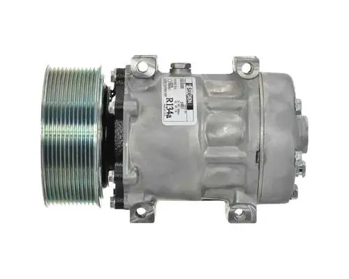 Premium Sanden Compressor Model SD7H15E 24V R134a with 126mm 12Gr Clutch and GV Head - MEI 54051
