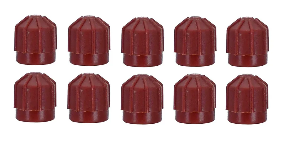 MEI Red High Side Service Port Cap 16 mm. R134a - Bulk Pkg - 5588 Brand New
