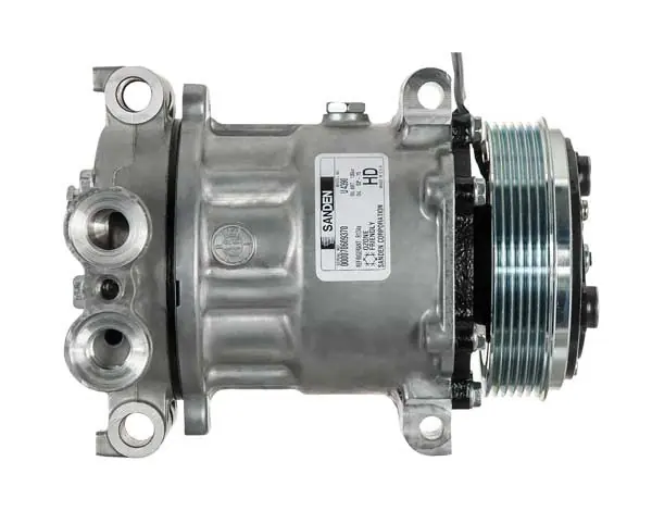 Sanden Compressor Model SD7H15HD 12V R134a with 119mm 6Gr Clutch and GT Head - MEI 54390 Best Choice