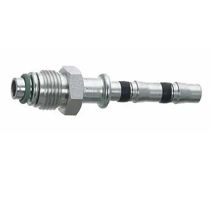 Popular MEI Male O-Ring Straight Quick Clip Type Steel Fitting 6 x 6 without Port - 4389Q
