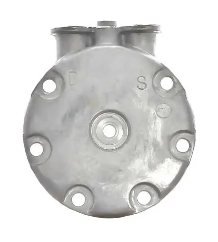 Sanden GSA Style Rear Head with Pressure Relief Valve Hole - Bulk Pkg - 50002 by MEI Instant Buy
