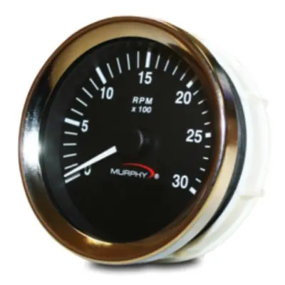 Murphy Tachometer 10-32V with Bright Stainless Steel Bezel - AT-30 Shop Now