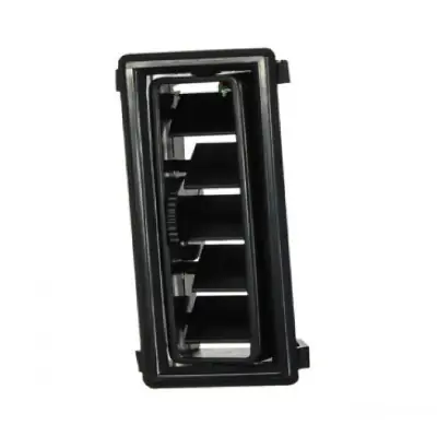 Kysor 1-39/64 in. x 3-29/32 in. Rectangle A/C Louver with 1-3/4 in. x 3-23/64 in. Mounting Hole - 3275007 Handmade